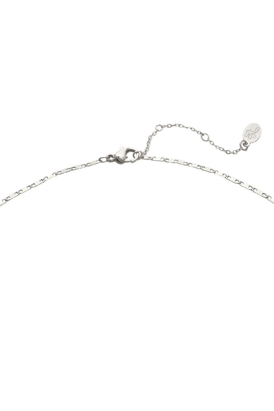 Necklace Ticket To Anywhere Silver Color Stainless Steel Picture4